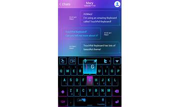 Theme TouchPal Neon 2 Purple for Android - Download the APK from Habererciyes